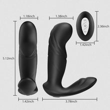 Load image into Gallery viewer, Dark Knight 10 vibrations 10 pulses Prostate Massager
