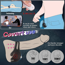 Load image into Gallery viewer, 9 Speed Vibrating Penis Ring With Testicles ——1.29 Inch

